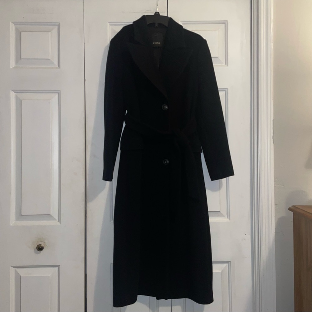 Pinko Coat Woman black size 4